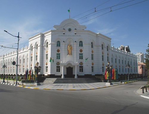 The State Frontier Service of Turkmenistan Building Restoration
